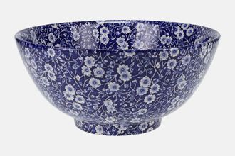 Sell Burleigh Blue Calico Large Footed Bowl Large Chinese Bowl 28cm
