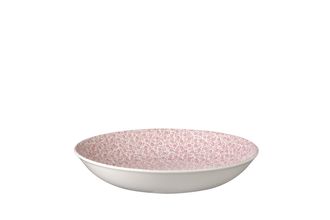 Burleigh Rose Pink Felicity Pasta Bowl 23cm