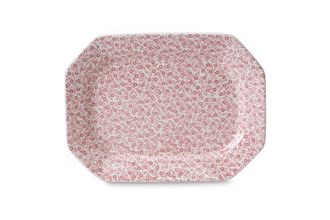 Sell Burleigh Rose Pink Felicity Rectangular Platter 10"