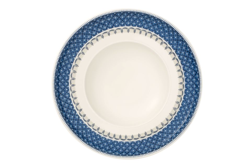 Villeroy & Boch Casale Blu Rimmed Bowl Pasta Plate 30cm