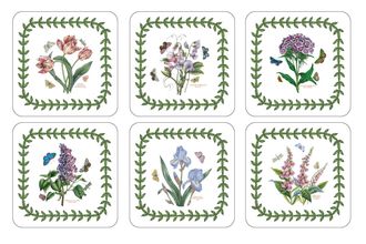 Portmeirion Botanic Garden Coasters - Set of 6