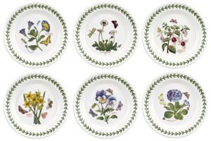 Portmeirion Botanic Garden Tea / Side Plate - Set of 6