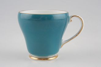 Sell Royal Grafton Pampas Grass Coffee Cup 	Deep Turquoise 2 1/2" x 2 1/2"