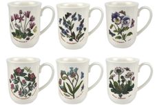 Portmeirion Botanic Garden Set of 6 Mugs Tulip Beaker 320ml thumb 1