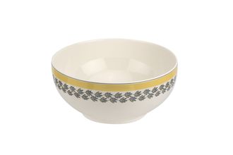 Portmeirion Westerly - Yellow Band Serving Bowl 10 3/4"
