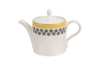 Portmeirion Westerly - Yellow Band Teapot 2pt