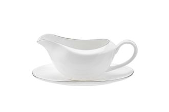 Sell Royal Worcester Serendipity Platinum Sauce Boat and Stand