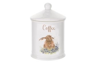 Royal Worcester Wrendale Designs Storage Jar + Lid Coffee Canister (Hare)