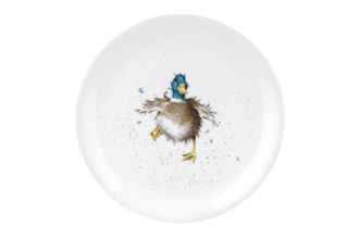 Royal Worcester Wrendale Designs Side Plate Coupe Plate - Waddle and a Quack (Duck) 20cm
