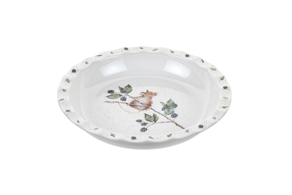Royal Worcester Wrendale Designs Pie Dish Mouse 10"