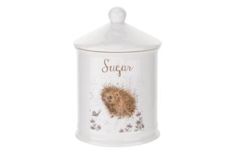 Royal Worcester Wrendale Designs Storage Jar + Lid Sugar Canister (Hedgehog)