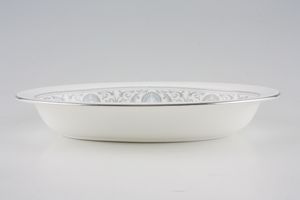 Wedgwood Dolphins White Vegetable Dish (Open)