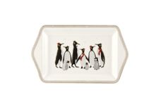 Sara Miller London for Portmeirion Penguin Christmas Collection Serving Tray 30.5cm thumb 1