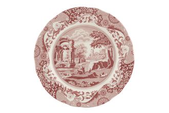 Spode Cranberry Italian Dinner Plate