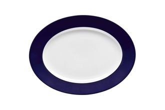 Thomas Sunny Day - Cobalt Blue Oval Platter 33cm