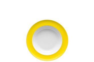 Thomas Sunny Day - Neon Yellow Rimmed Bowl 23cm