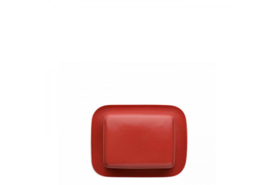 Thomas Sunny Day - New Red Butter Dish + Lid
