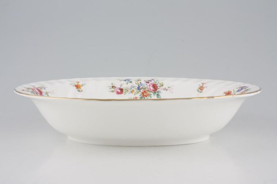 Minton Marlow - Fluted and Straight Edge Vegetable Dish (Open) Oval 10 3/4"