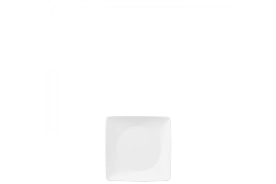 Thomas Sunny Day - White Square Plate Flat 12cm