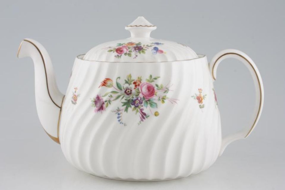 Minton Marlow - Fluted and Straight Edge Teapot 1 3/4pt