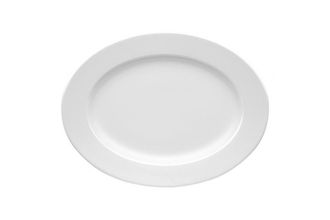 Thomas Sunny Day - White Oval Platter 33cm