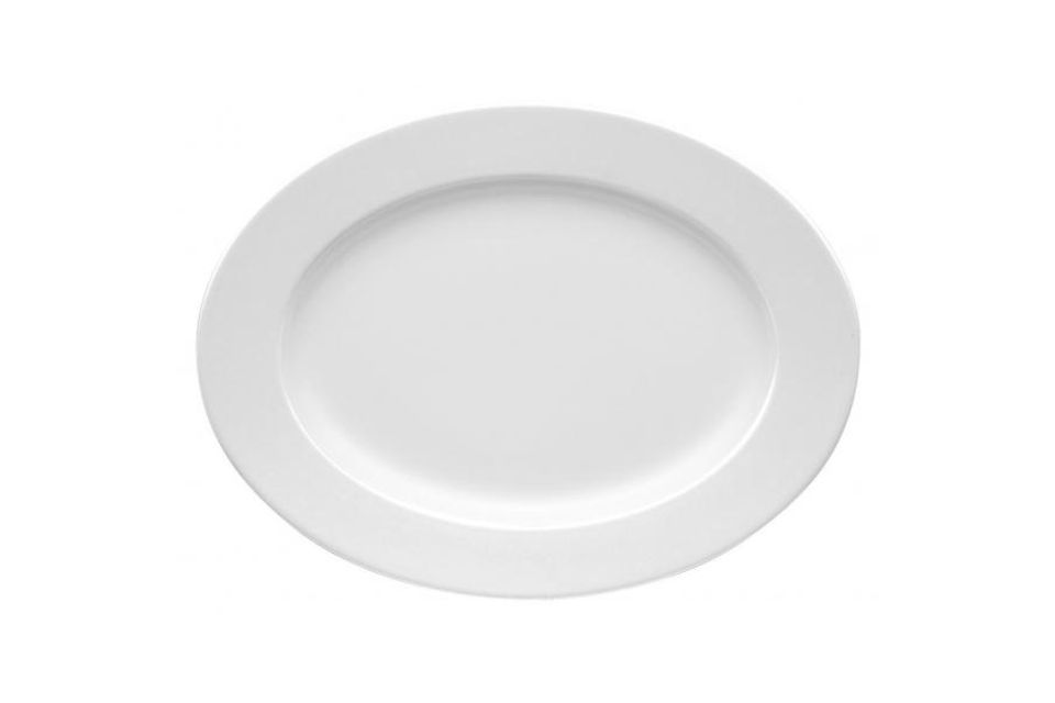 Thomas Sunny Day - White Oval Platter 33cm