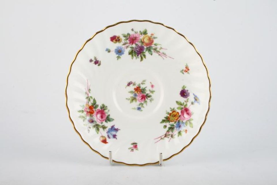 Minton Marlow - Fluted and Straight Edge Tea Saucer Fluted 5 3/4"