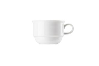 Thomas Trend - White Teacup Cup 4 low stackable 8.7cm x 6.4cm, 0.22l