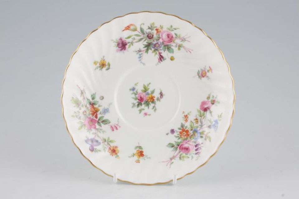 Minton Marlow - Fluted and Straight Edge Breakfast Saucer 6 1/4"
