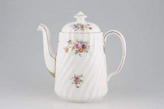 Minton Marlow - Fluted and Straight Edge Coffee Pot 2 1/2pt
