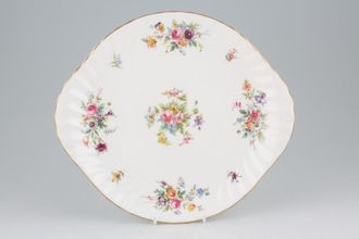 Sell Minton Marlow - Fluted and Straight Edge Cake Plate round /eared 10 1/2"