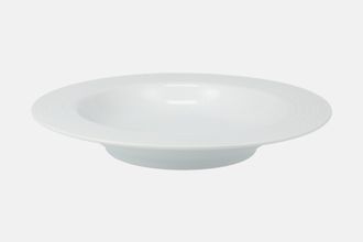 Noritake Arctic White Pasta Bowl With relief 27.9cm