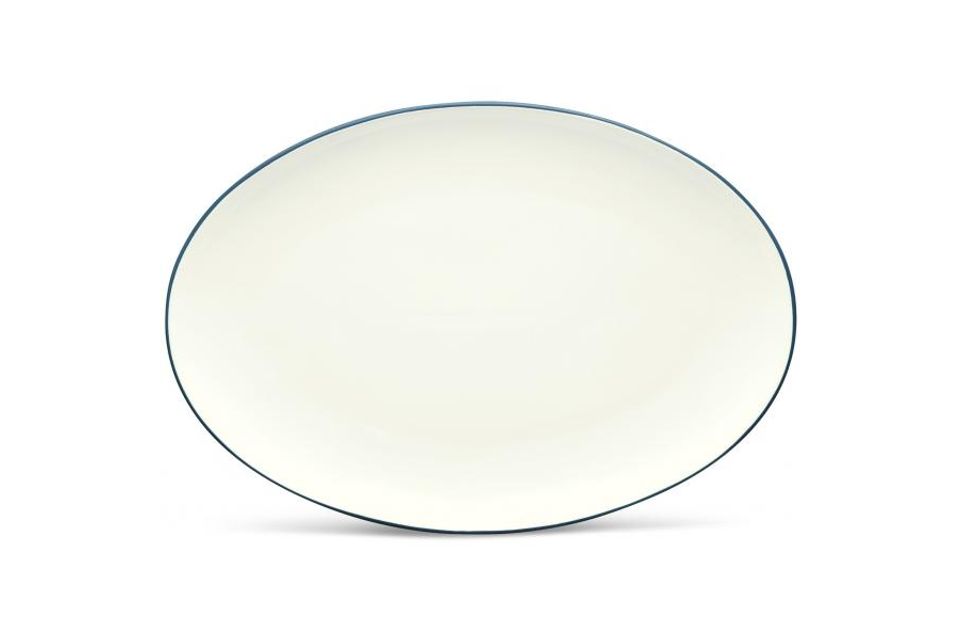 Noritake Colorwave Blue Oval Platter 16"