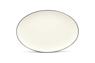 Noritake Colorwave Graphite Oval Platter 16"