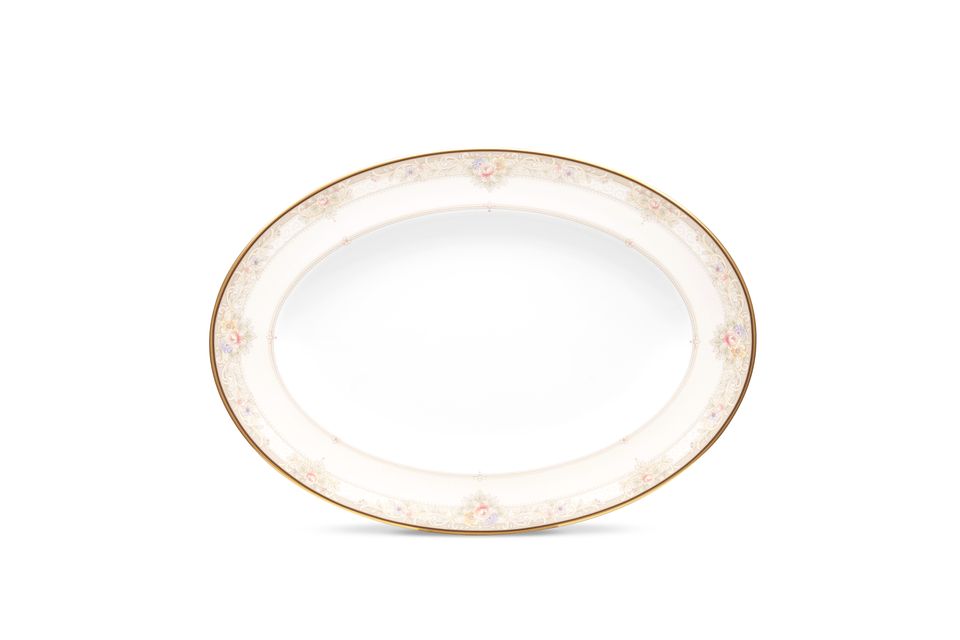 Noritake Italian Rose Oval Platter 36.8cm