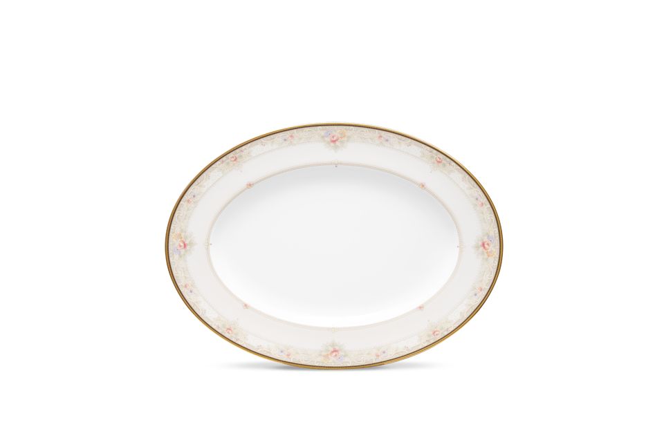Noritake Italian Rose Oval Platter 31.2cm