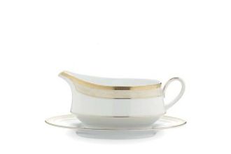 Noritake Loxley Sauce Boat and Stand
