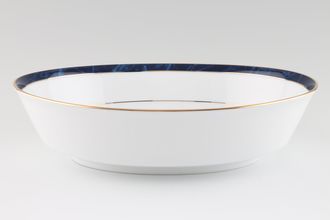 Noritake Marble Blue ( Ana ) Oval Serving Bowl 25cm