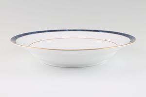 Noritake Marble Blue ( Ana ) Rimmed Bowl