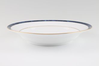 Noritake Marble Blue ( Ana ) Rimmed Bowl 23cm