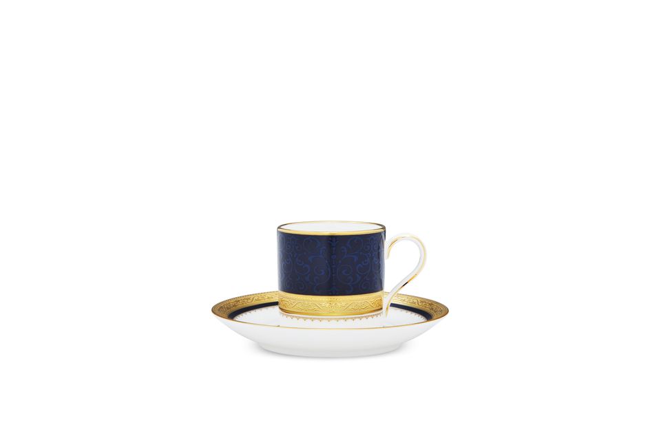 Noritake Odessa Cobalt Gold Coffee/Espresso Can Cup Only