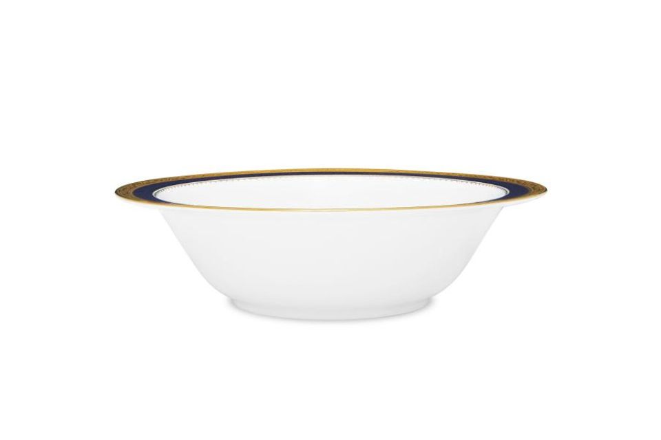 Noritake Odessa Cobalt Gold Serving Bowl 24.4cm