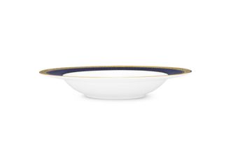 Noritake Odessa Cobalt Gold Rimmed Bowl 21.4cm