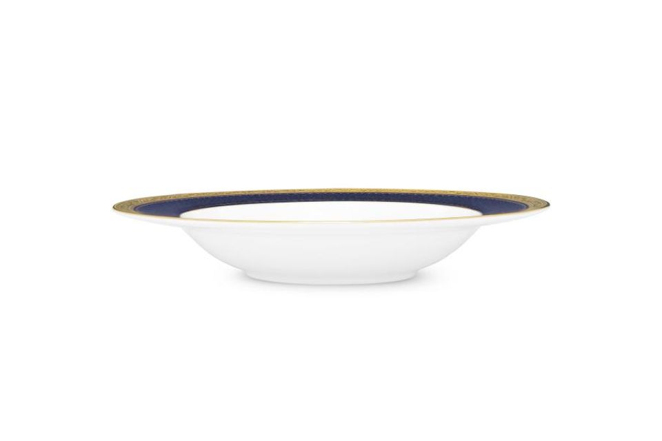 Noritake Odessa Cobalt Gold Rimmed Bowl 21.4cm