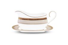 Noritake Odessa Gold Sauce Boat and Stand thumb 3