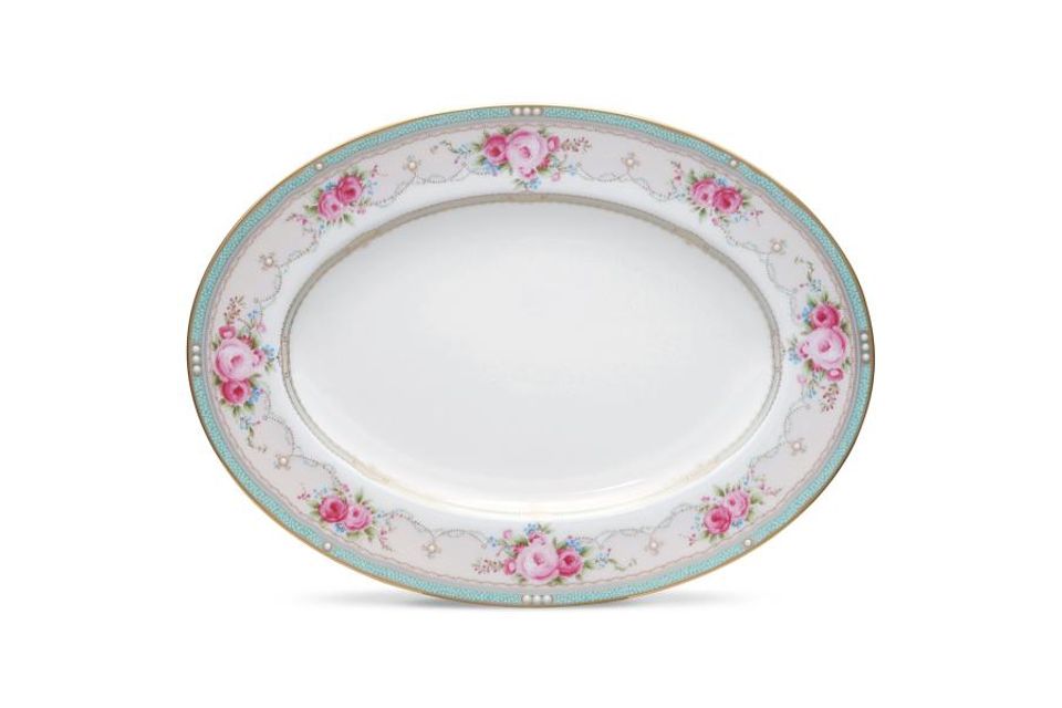 Noritake Palace Rose Oval Platter 31.2cm