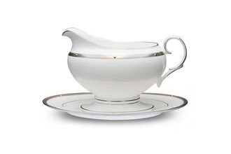 Sell Noritake Rochelle Platinum Sauce Boat and Stand