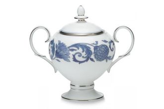Noritake Sonnet in Blue Sugar Bowl - Lidded (Tea)