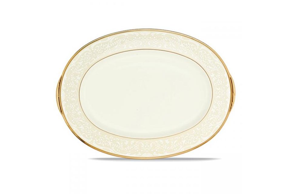 Noritake White Palace Oval Platter 42.5cm