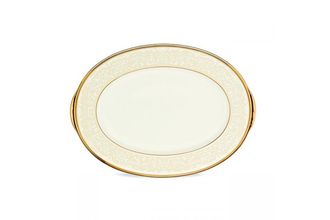 Noritake White Palace Oval Platter 32cm